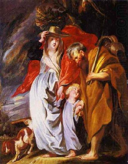 Jacob Jordaens Jacob Jordaens The Return of the Holy Family from Egypt china oil painting image